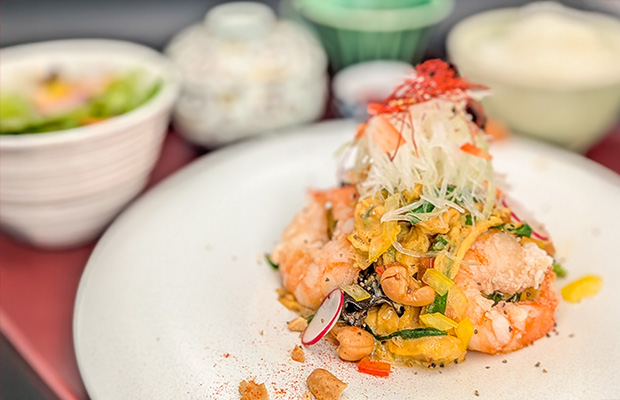 海老とせせらぎ卵のファーダンシャーレン